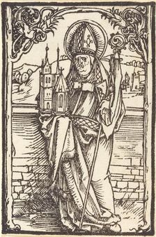 Saint Wolfgang, c. 1500. Creator: Albrecht Durer