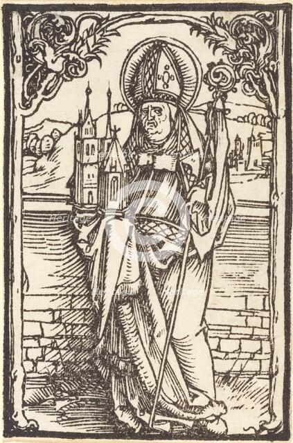 Saint Wolfgang, c. 1500. Creator: Albrecht Durer.