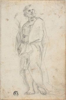 Saint with the Palm of Martyrdom, n.d. Creator: School of Carlo Maratti Italian, 1625-1713