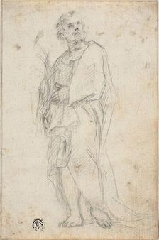 Saint with the Palm of Martyrdom, n.d. Creator: School of Carlo Maratti Italian, 1625-1713