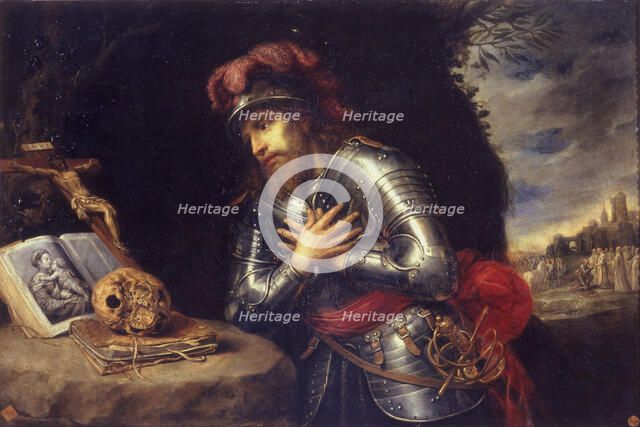 Saint William of Gellone. Artist: Pereda y Salgado, Antonio, de (1611-1678)