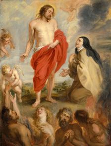 Saint Teresa of Ávila Interceding for Souls in Purgatory. Creator: Workshop of Peter Paul Rubens (Flemish, Siegen 1577-1640 Antwerp)