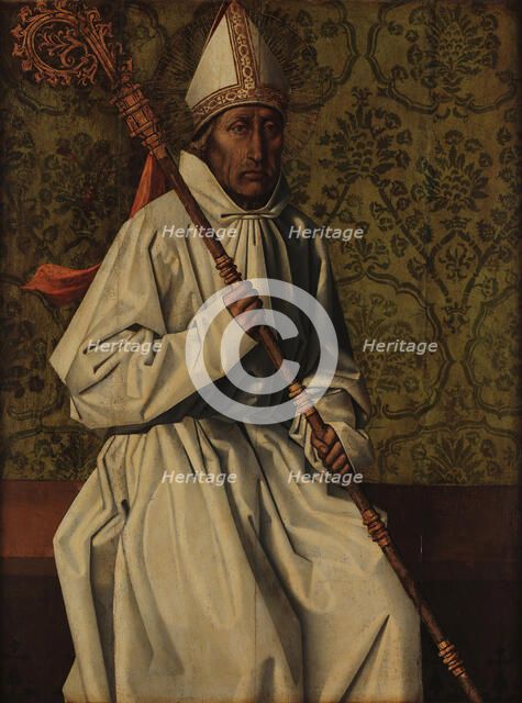 Saint Theotonius, Between 1460 and 1470. Creator: Gonçalves, Nuno (active 1445-1480).