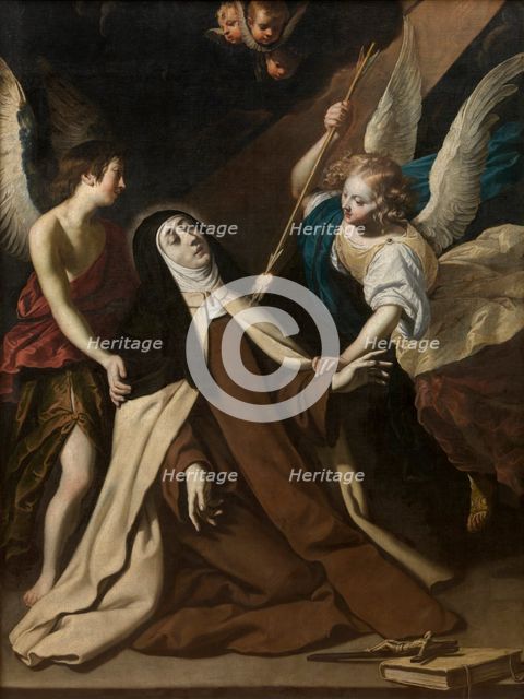 Saint Theresa of Ávila in Ecstasy. Creator: Gerard Seghers.