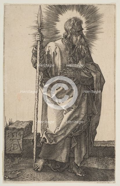 Saint Thomas, 1514. Creator: Albrecht Durer.