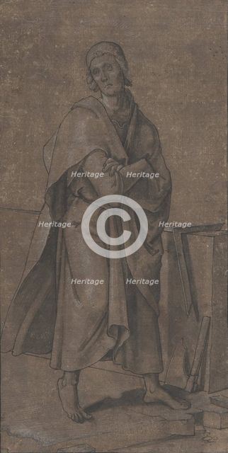 Saint Thomas, 1527. Creator: Hans Holbein the Younger.