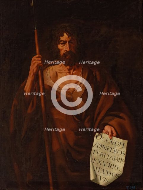 Saint Thomas, 17th century. Creator: Cristóbal García Salmerón.