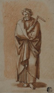 Saint Thomas, n.d. Creator: After Raffaello Sanzio, called Raphael Italian, 1483-1542