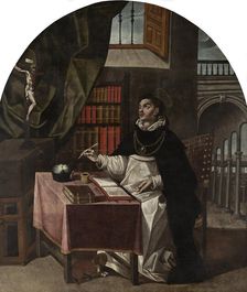 Saint Thomas Aquinas, 1610-1615. Creator: Peñalosa, Juan de (1579-1633)