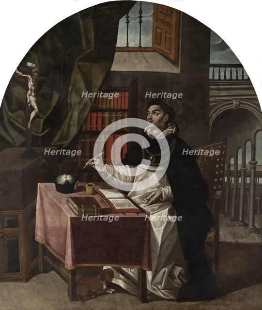 Saint Thomas Aquinas, 1610-1615. Creator: Peñalosa, Juan de (1579-1633).