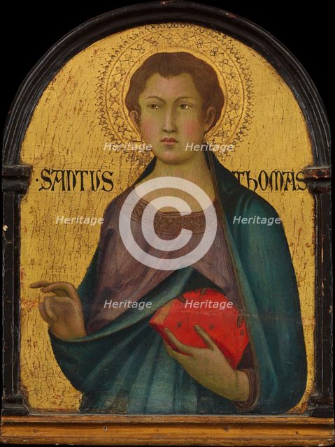 Saint Thomas, ca. 1317-19. Creator: Workshop of Simone Martini.