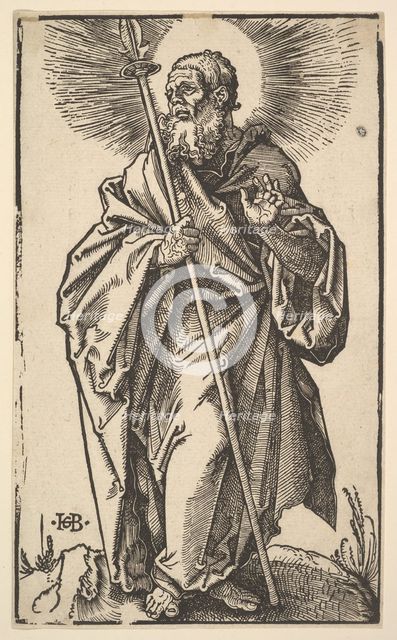 Saint Thomas from Christ and the Apostles, 1519. Creator: Hans Baldung.