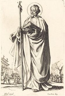 Saint Thomas, published 1631. Creator: Jacques Callot