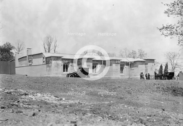 Saint Thomas P.E. Church - Ground Story, 1915. Creator: Harris & Ewing.