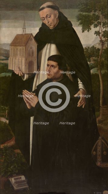 Saint Thomas the Apostle. Artist: Benson, Ambrosius (1495-1550)