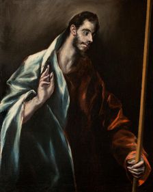Saint Thomas the Apostle. Artist: El Greco, Dominico (1541-1614)