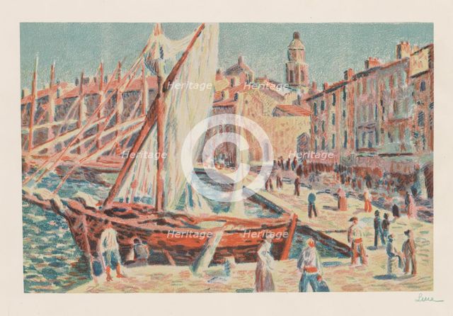 Saint-Tropez, 1897. Creator: Maximilien Luce (French, 1858-1941).