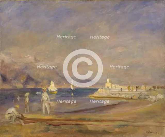 Saint-Tropez, 1898-1900. Artist: Renoir, Pierre Auguste (1841-1919)