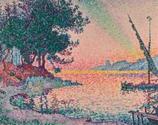 Saint-Tropez. Le rayon vert, 1906. Creator: Signac, Paul (1863-1935)