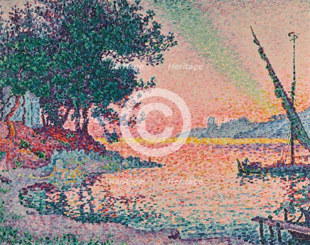 Saint-Tropez. Le rayon vert, 1906. Creator: Signac, Paul (1863-1935).