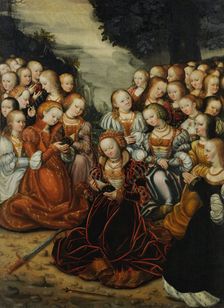 Saint Ursula and the Virgins, 1625. Creator: Follower of Lucas Cranach the Younger
