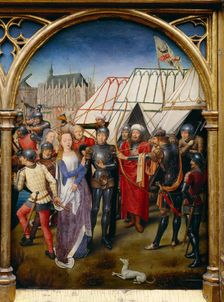 Saint Ursula Shrine: The Martyrdom of Saint Ursula, 1489