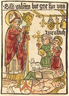 Saint Valentine, 1470/1480. Creator: Unknown