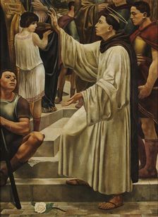 Saint Venantius of Camerino (Study for the altarpiece), 1923. Creator: Oppi, Ubaldo (1889-1942)
