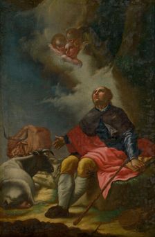 Saint Vendelín, 1750-1770. Creator: Johann Lucas Kracker