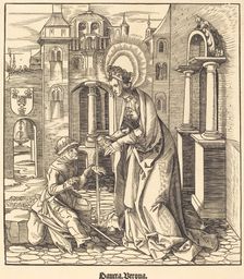 Saint Verona, 1516/1518. Creator: Leonhard Beck