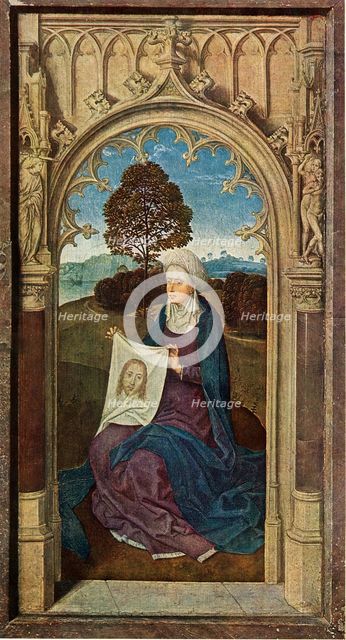 'Saint Veronica', 1470-1475. Creator: Hans Memling.