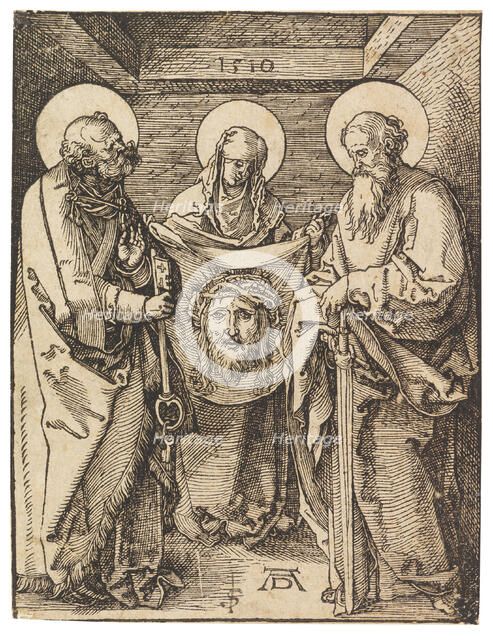 Saint Veronica between Saints Peter and Paul, 1510. Creator: Dürer, Albrecht (1471-1528).