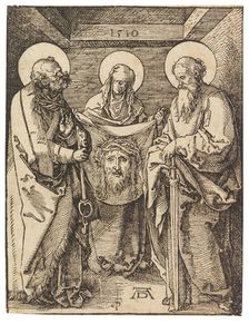 Saint Veronica between Saints Peter and Paul, 1510. Creator: Dürer, Albrecht (1471-1528)