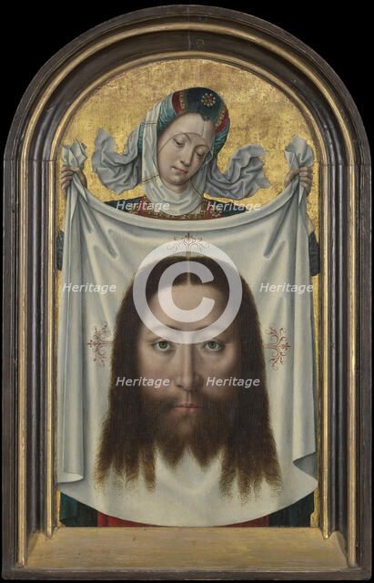 Saint Veronica, c. 1480. Creator: Master of the legend of St. Ursula (active ca 1485).