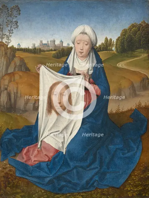 Saint Veronica [obverse], c. 1470/1475. Creator: Hans Memling.