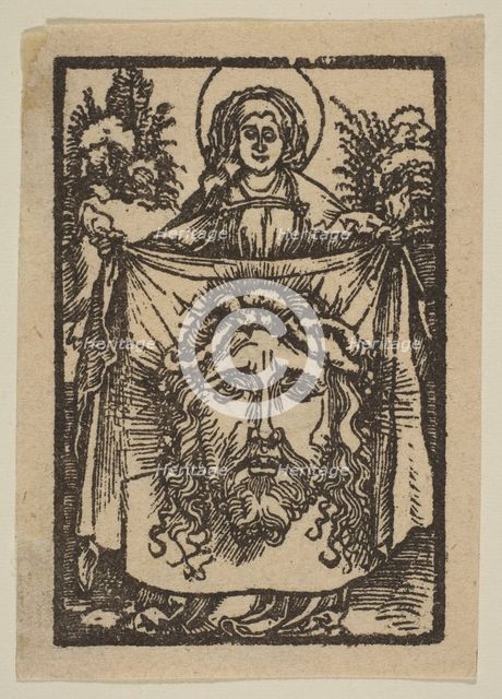 Saint Veronica.n.d. Creator: Albrecht Durer.