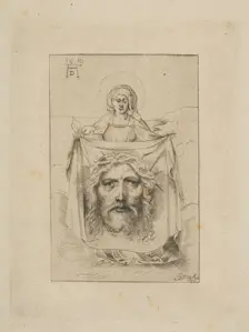 Saint Veronica with the Sudarium, 16th century. Creator: Unknown