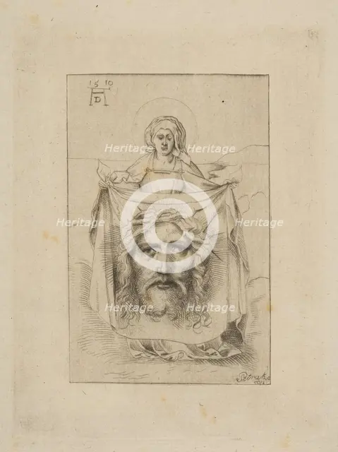 Saint Veronica with the Sudarium, 16th century. Creator: Unknown.