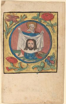 Saint Veronica with the Sudarium, c. 1500. Creator: Unknown