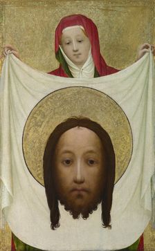 Saint Veronica with the Sudarium, c.1420. Artist: Master of Saint Veronica (active 1395–1420)