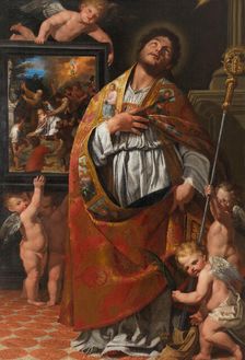 Saint Vigilius of Trent, 1673. Creator: Alberti, Giuseppe (1640-1716)