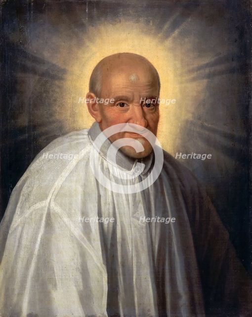 Saint Vincent de Paul (1581-1660). Artist: François, Simon (1606-1671)