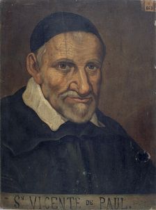 Saint Vincent de Paul (1581-1660), c. 1660. Creator: Anonymous