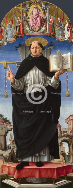 Saint Vincent Ferrer, c. 1473-1475. Creator: Francesco del Cossa (1436-1478).
