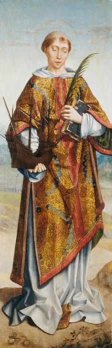 Saint Vincent, Patron Saint of Lisbon. Creator: Frey Carlos