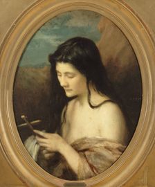 Sainte Marie l'Egyptienne, 1861. Creator: Jean Jacques Henner