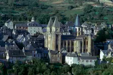 Sainte Foy church in Conques, 12th century