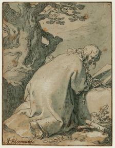Saintly Hermit, c1612. Creator: Abraham Bloemaert