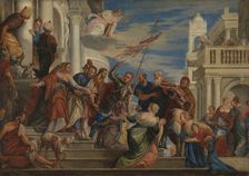 Saints Mark and Marcellinus being led to Martyrdom, probably 17th century. Creator: Unknown