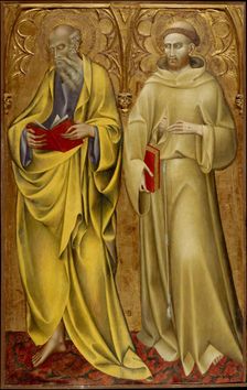 Saints Matthew and Francis, ca. 1435. Creator: Giovanni di Paolo